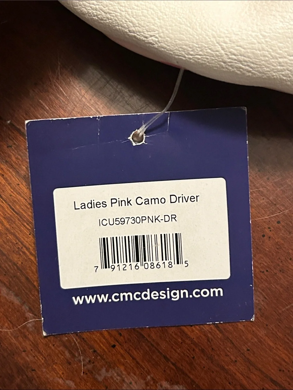 CMC Design Ladies Pink Camo Driver Club Cover NWT - Picture 6 of 6